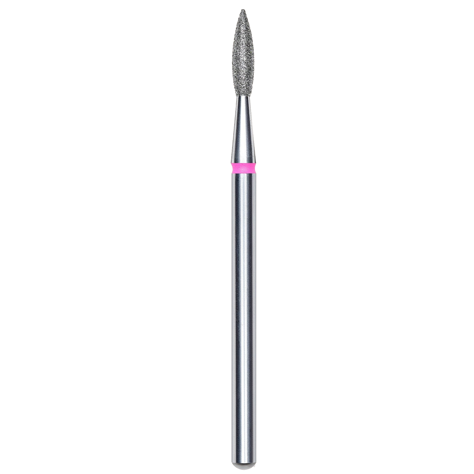 DIAMOND NAIL DRILL BIT, "FLAME", RED, HEAD DIAMETER 2.1/8MM (FA11R021/8) - STALEKS™