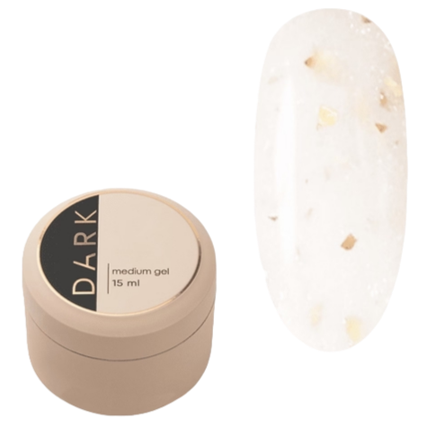 DARK Medium Potal Gel #04, 15 ml (Without Brush) (Increased Metallic)