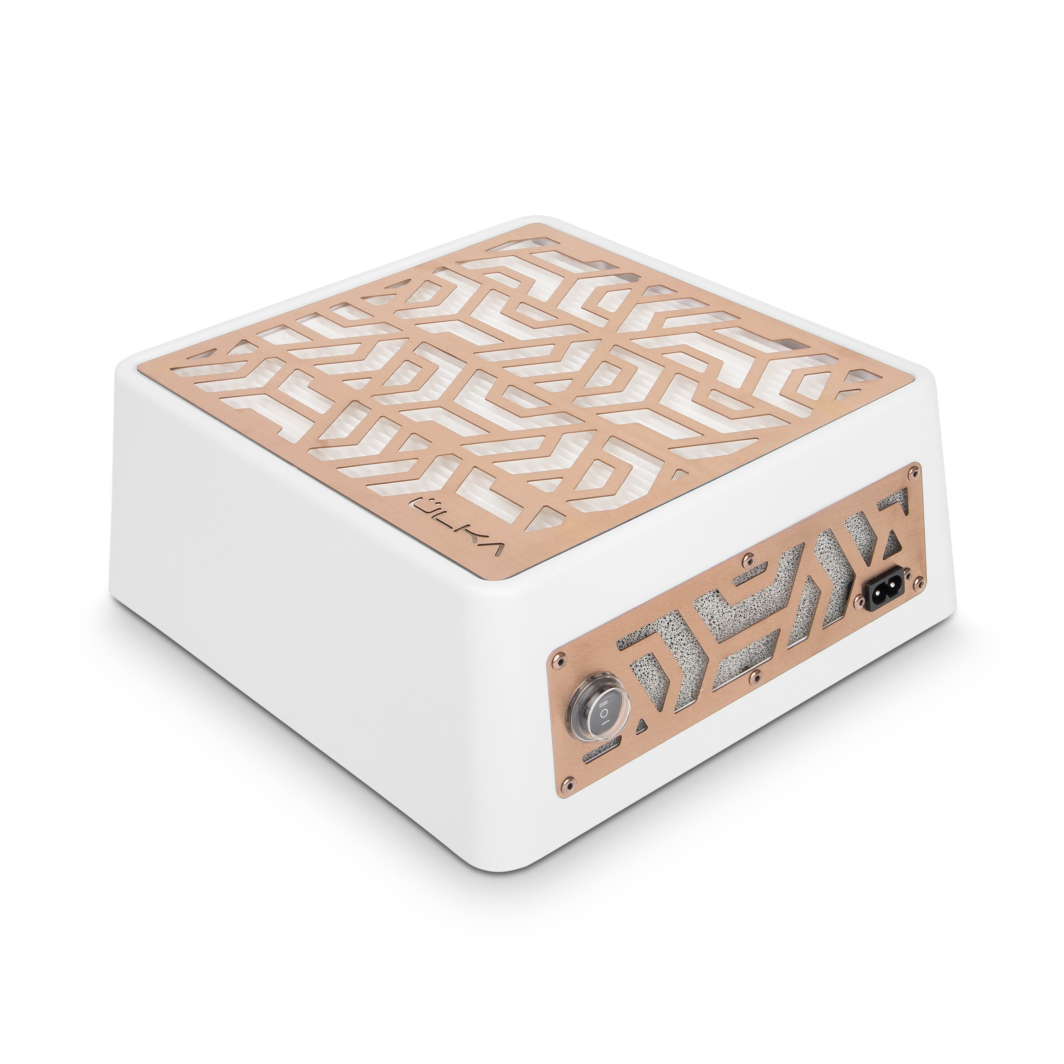 ULKA Premium Pink Gold Desktop Nail Dust Collector