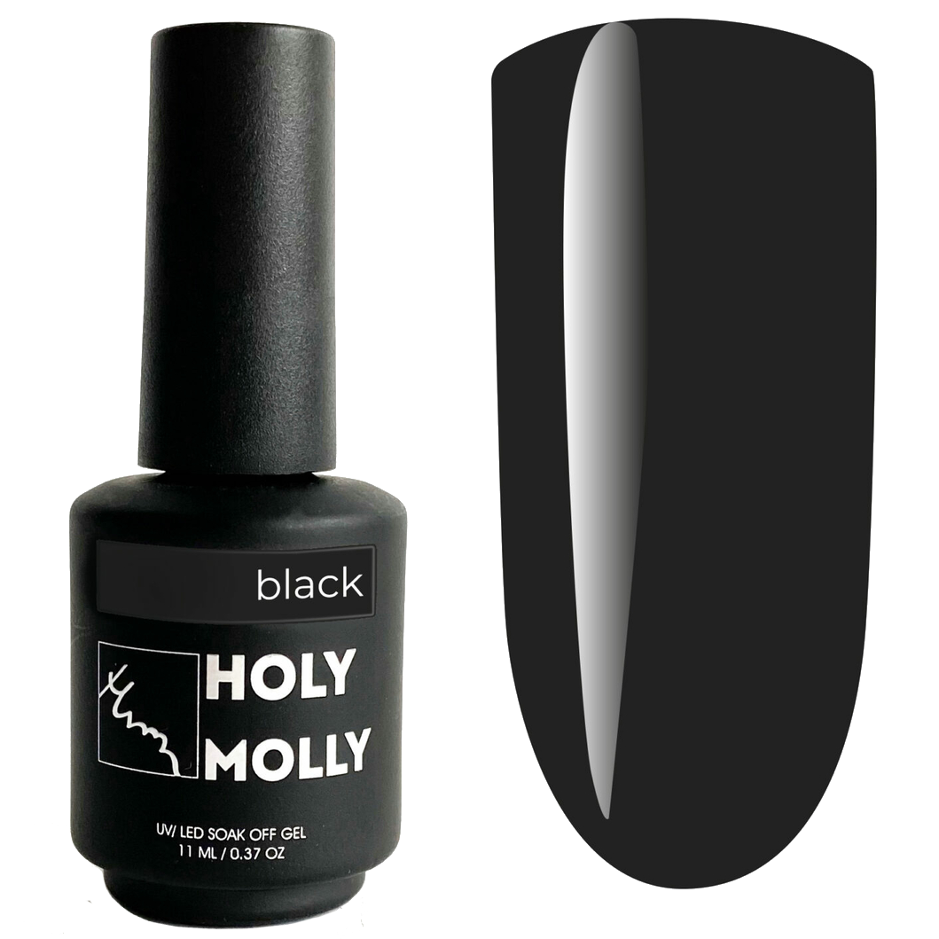 COLOR BLACK 11ml- HOLY MOLLY™