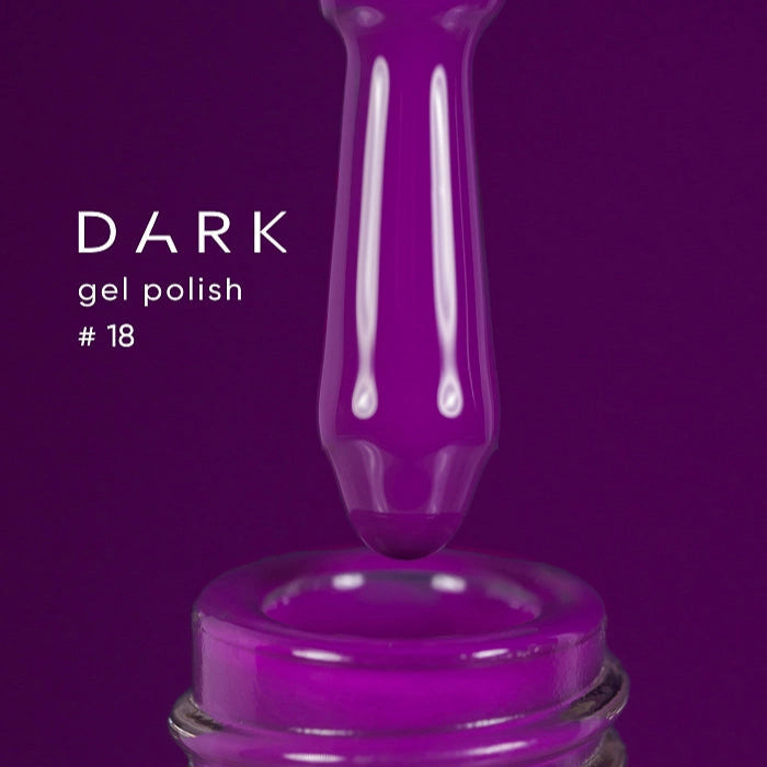 DARK Gel Polish #18, 6ml and 10ml