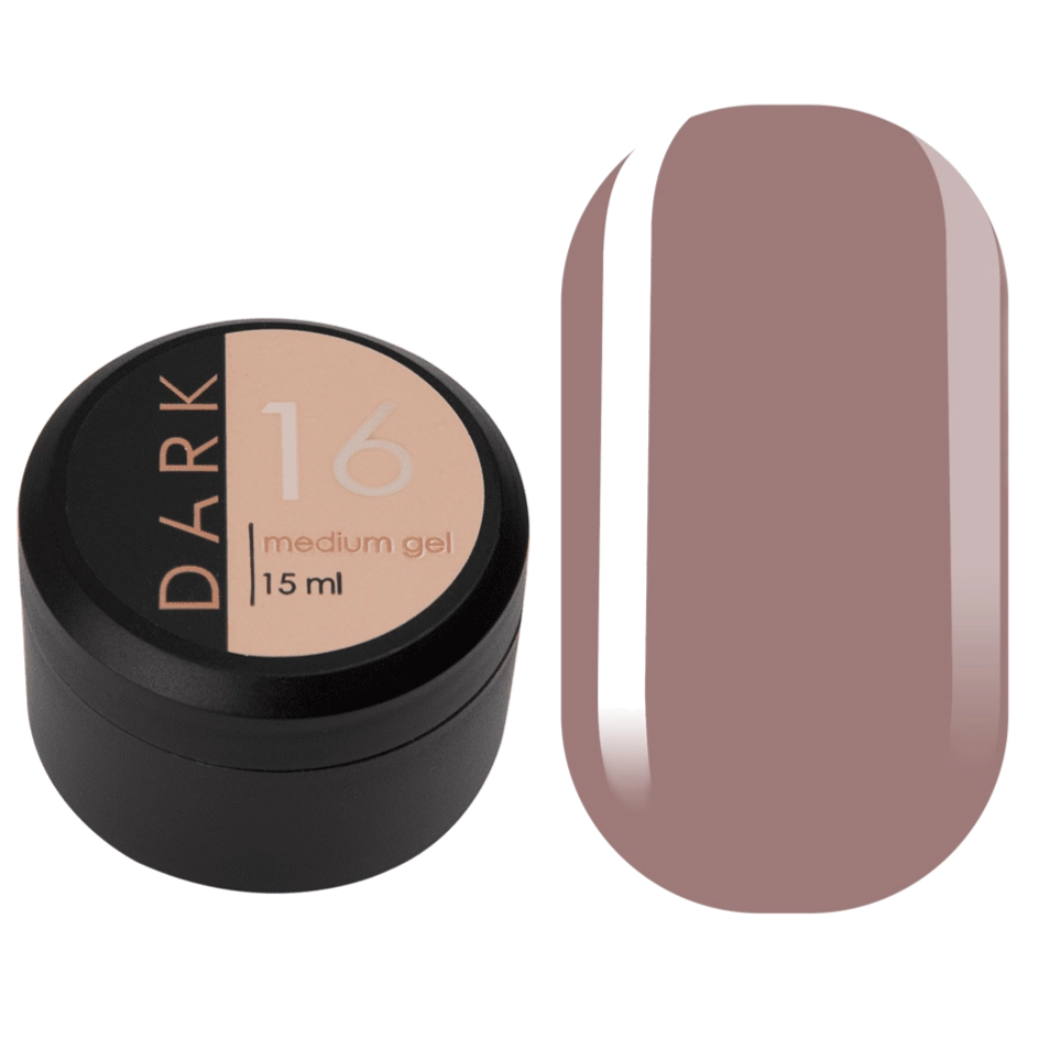DARK Medium Gel #16, 15ml and 30ml