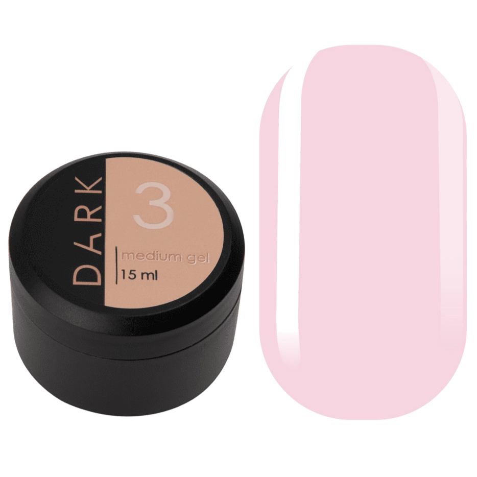 DARK Medium Gel #03, 15ml and 30ml