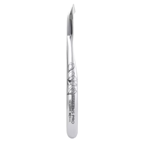 STALEKS Pro Exclusive 20 Professional Cuticle Nippers 8 mm Magnolia Nx-20-8m