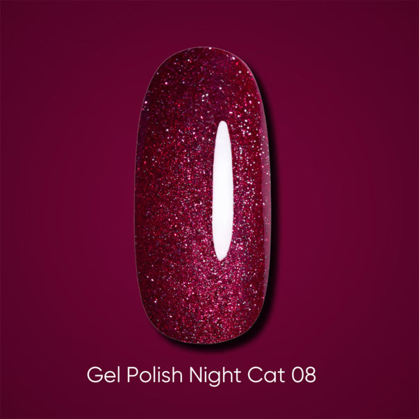 DARK Gel Polish Night Cat 08, 6ml