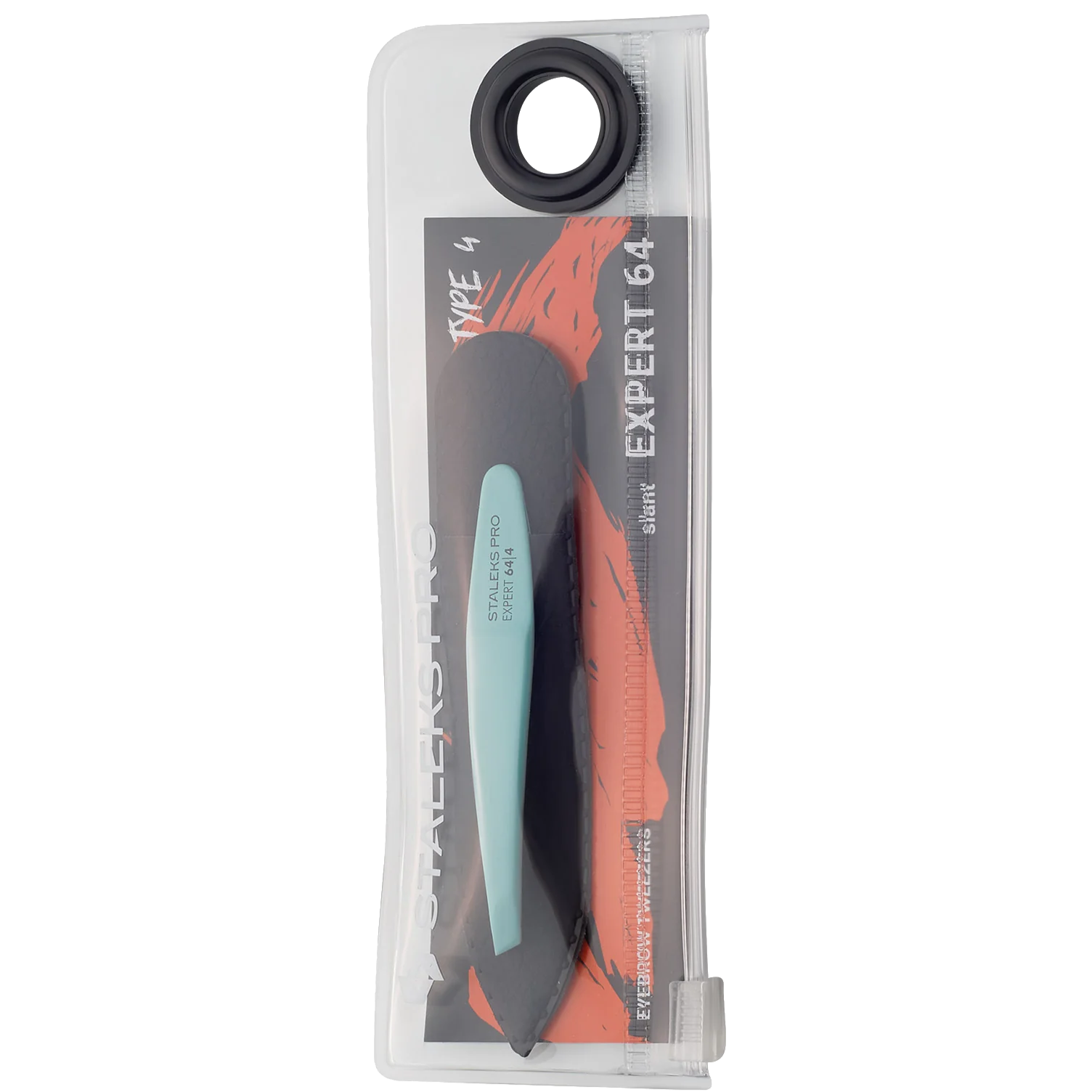 STALEKS PRO EXPERT 64 TYPE 4 EYEBROW TWEEZERS SLANT TE-64/4 - STALEKS™