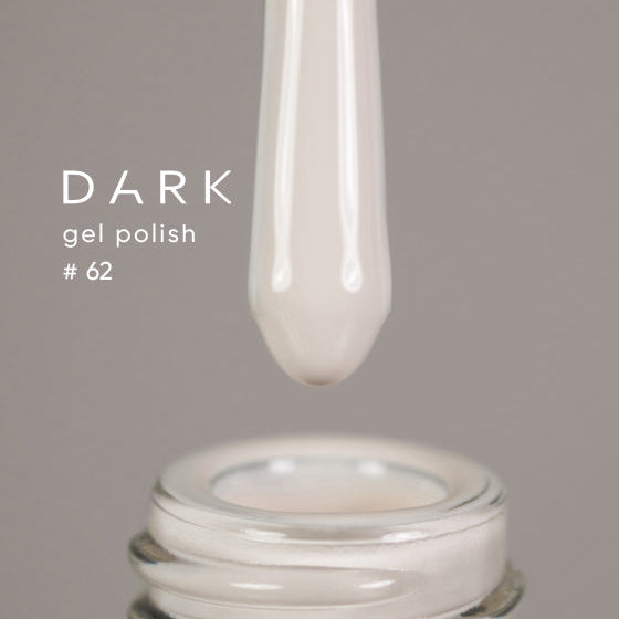 DARK Gel Polish #62, 6ml and 10ml