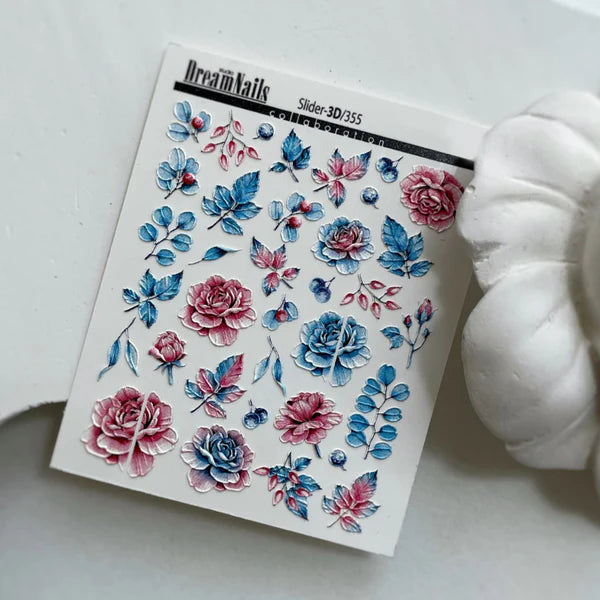 3D/355 NAIL DECAL kvadrat store