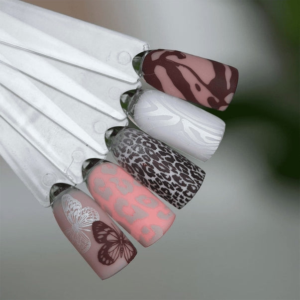 DARK Stamping Polish Light Gray #42, 8ml