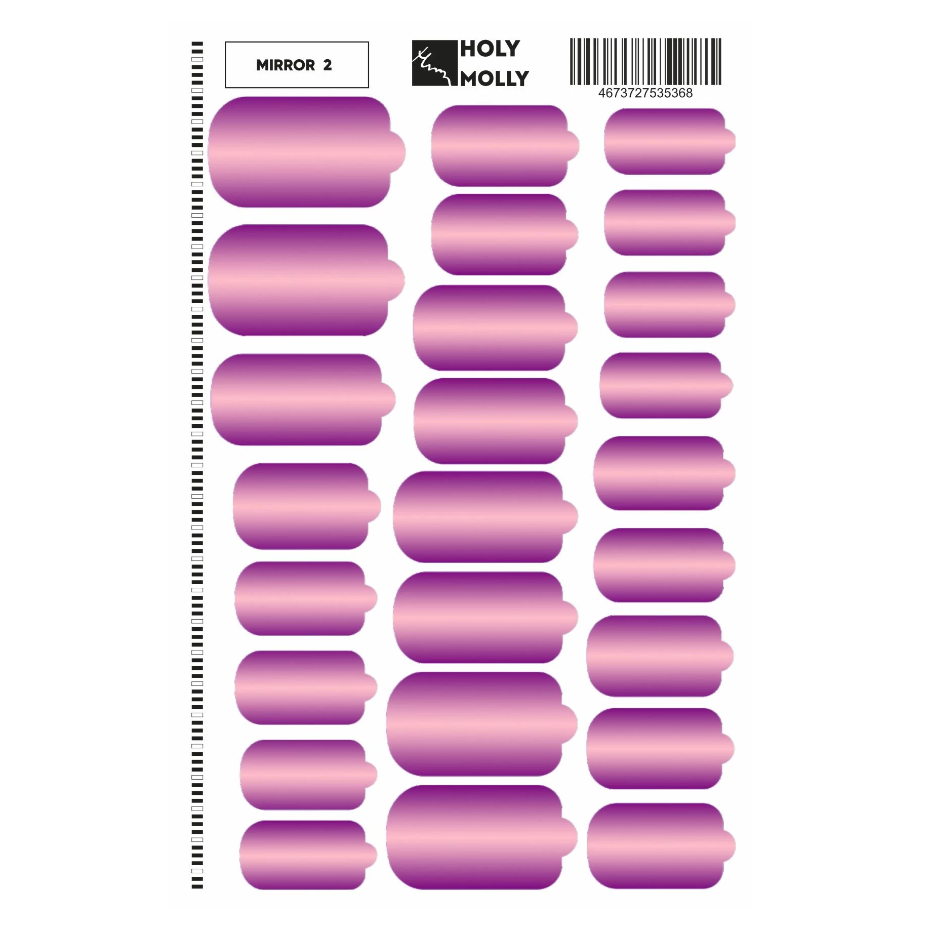 MANICURE FILM MIRROR #2- HOLY MOLLY