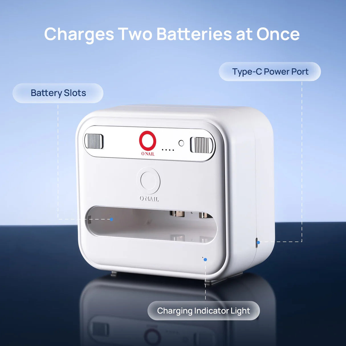 O Nail - Dedicated Battery Cabinet & Pack for AI Nail Lamp