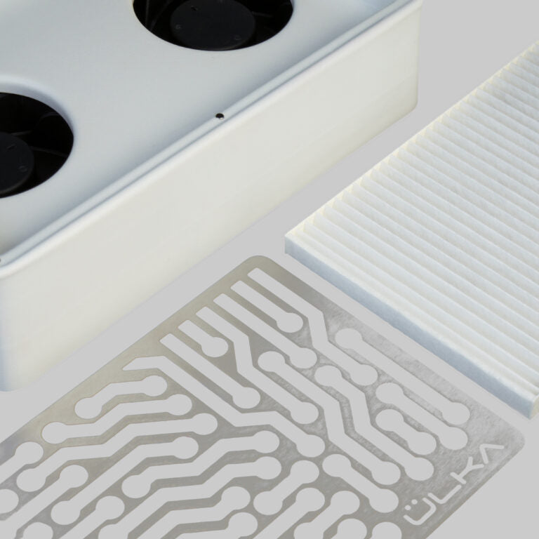 Nano White nail dust collector (#021) - ULKA