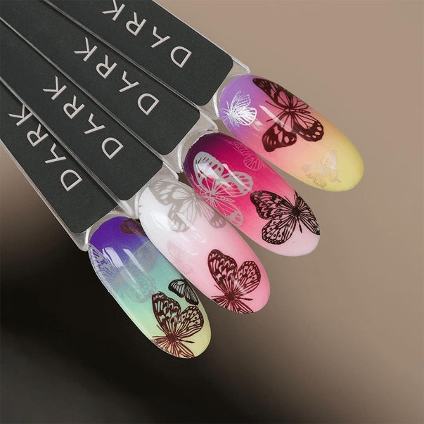 DARK Stamping Polish Light Gray #42, 8ml