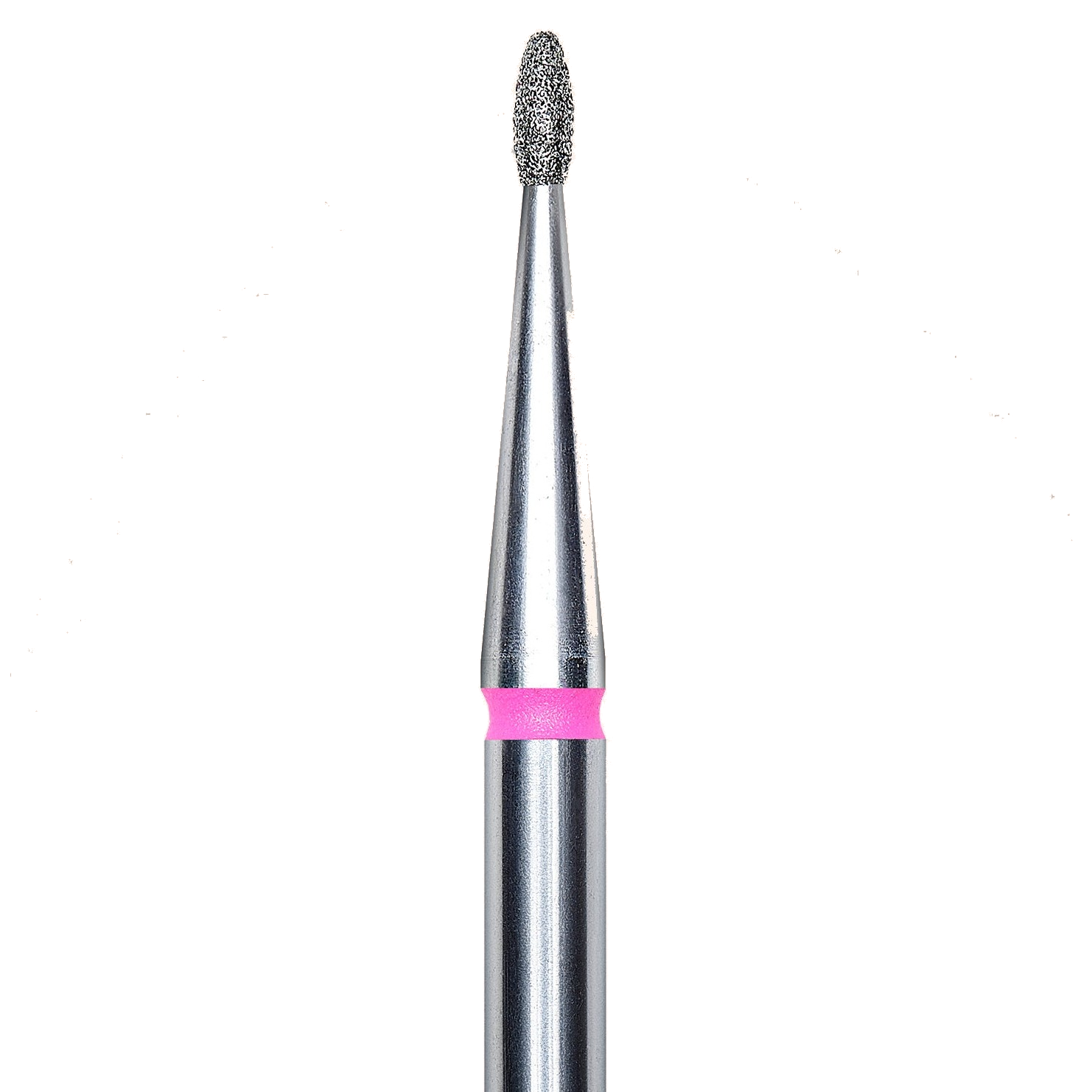 DIAMOND NAIL DRILL BIT, "BUD", RED, HEAD DIAMETER 1.2/3MM (FA50R012/3) - STALEKS™