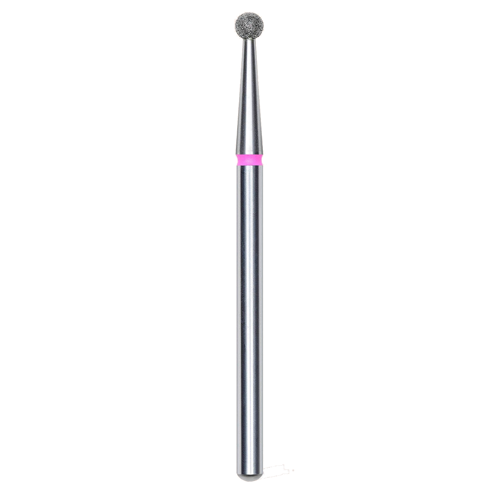 DIAMOND NAIL DRILL BIT, "BALL", RED, HEAD DIAMETER 3.5MM (FA01R035) - STALEKS™