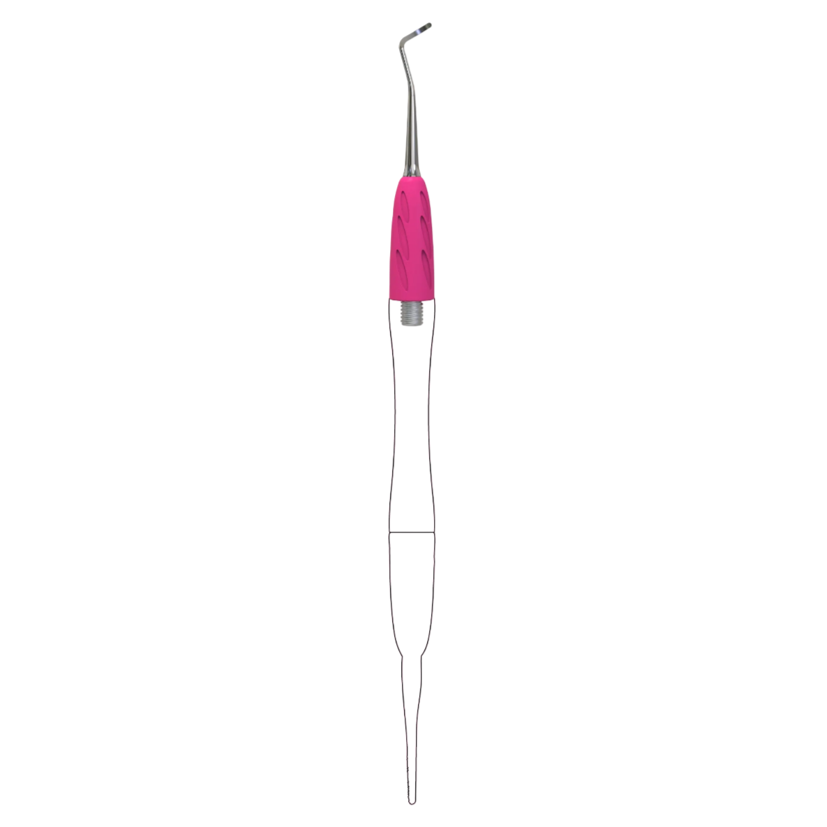 Working Part Of The Pusher Combo UNIQ 31 Curette (Bend To The Left) -STALEKS