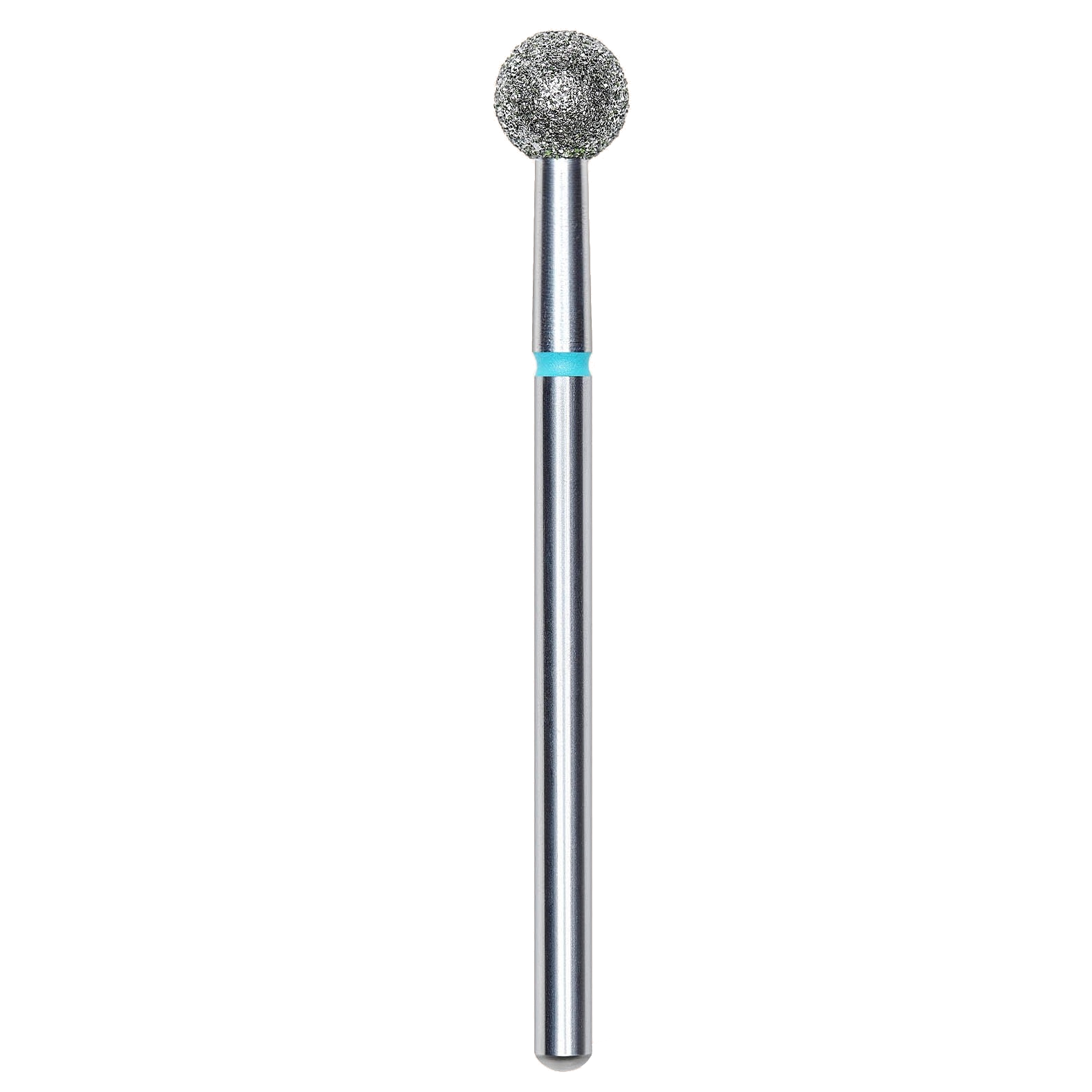 DIAMOND NAIL DRILL BIT, "BALL", BLUE, HEAD DIAMETER 5MM (FA01B050) - STALEKS™