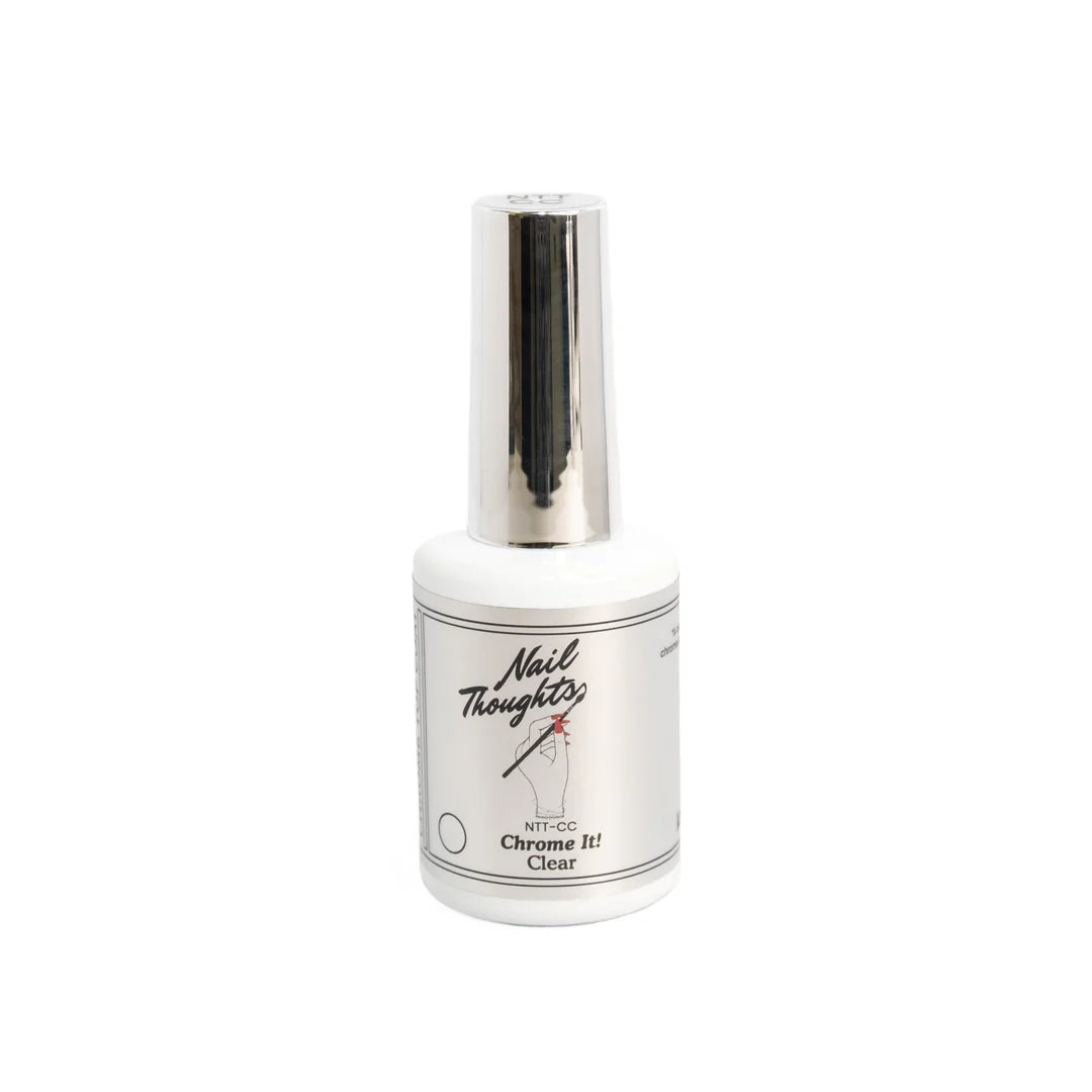 Nail Thoughts - NTT-CC -Chrome It! Clear Non-Wipe Gel