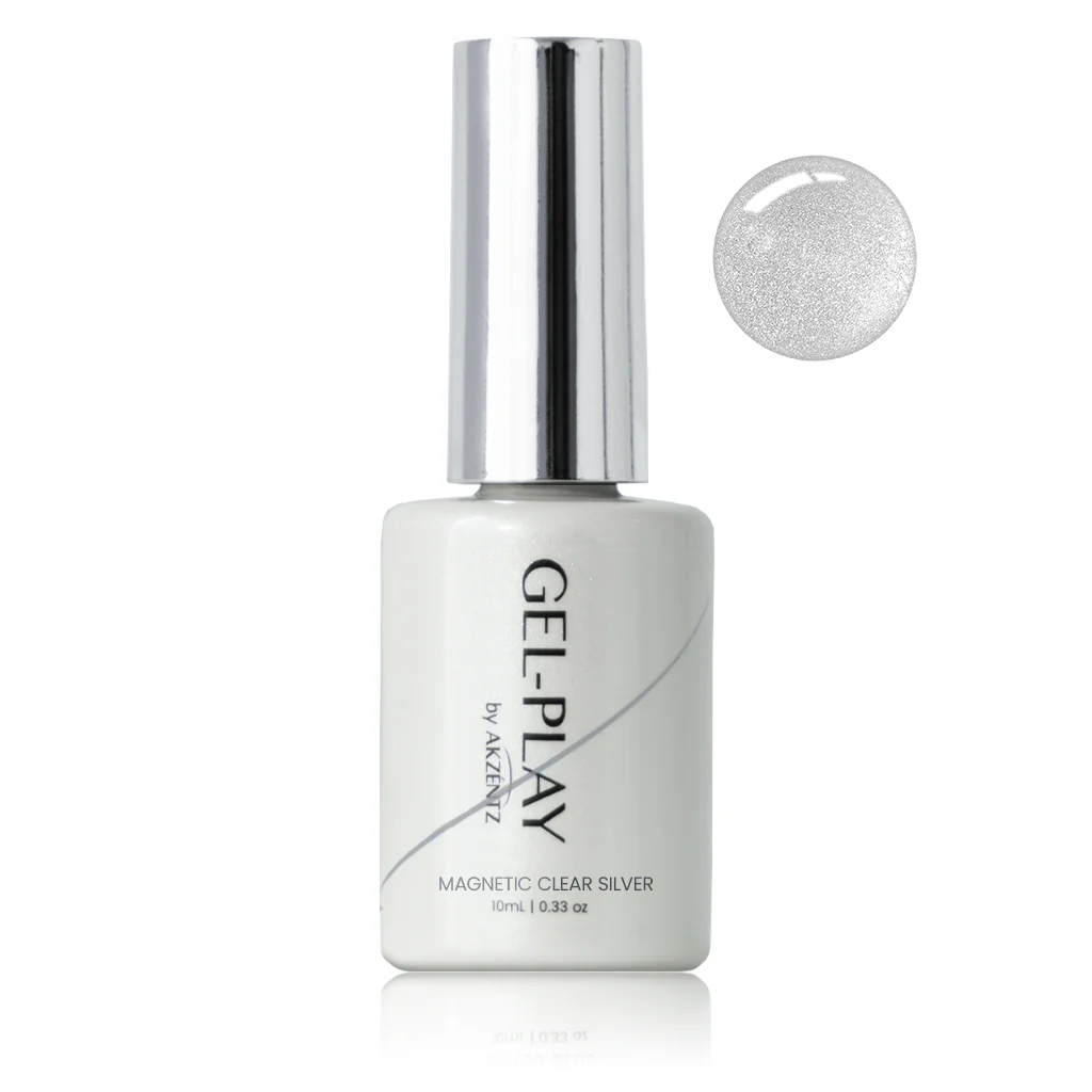Gel Play Magnetic Clear Silver