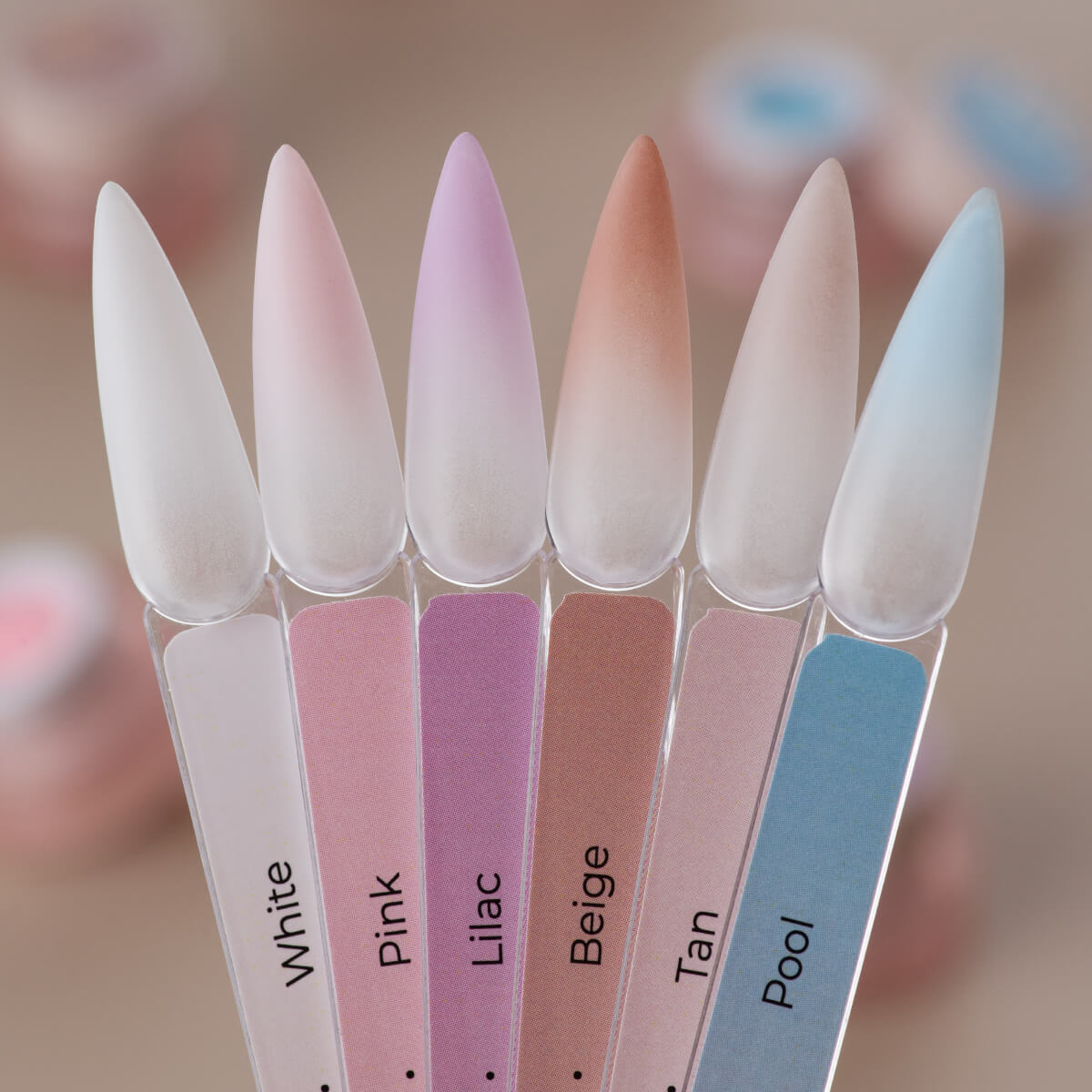 HEYLOVE - Nail Cushion Set White, 6pcs