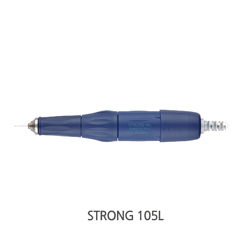 STRONG 105L 40K CARBON BLUE BRUSH HANDPIECE(3/32″, 210)