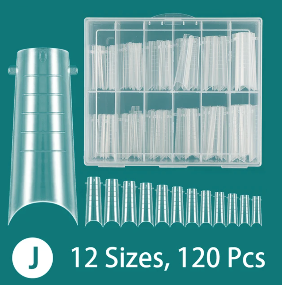 UPPER/DUAL NAIL FORMS #5 FOR ACRYGEL, POLYGEL 120pc