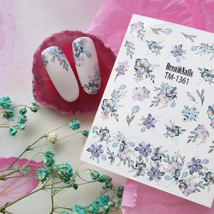 TM1361 NAIL DECAL 2D kvadrat store