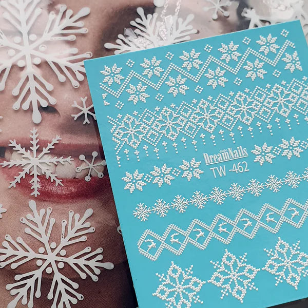 TW462 NAIL DECAL 2D kvadrat store