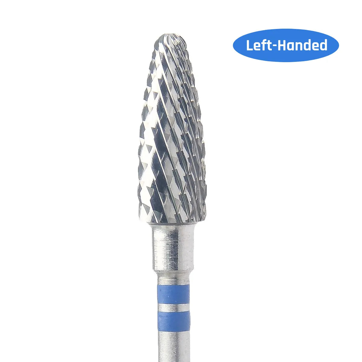 LEFT HANDED Tungsten Carbide Nail Bit Blue Cone TCOD-L 050-M (#118)- KMIZ