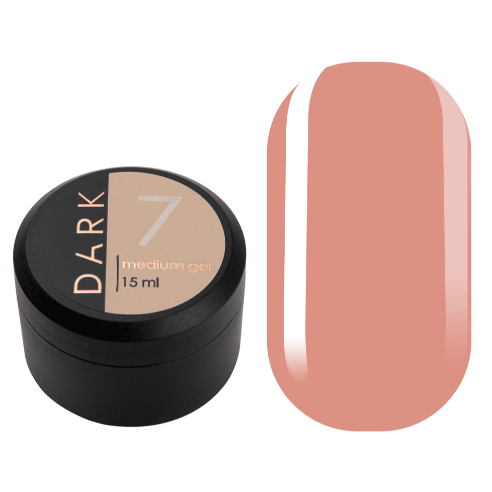 DARK Medium Gel #07, 15ml and 30ml