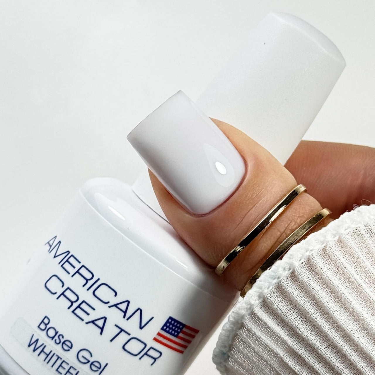 American Creator - Base Gel Whiteful (White), 15ml