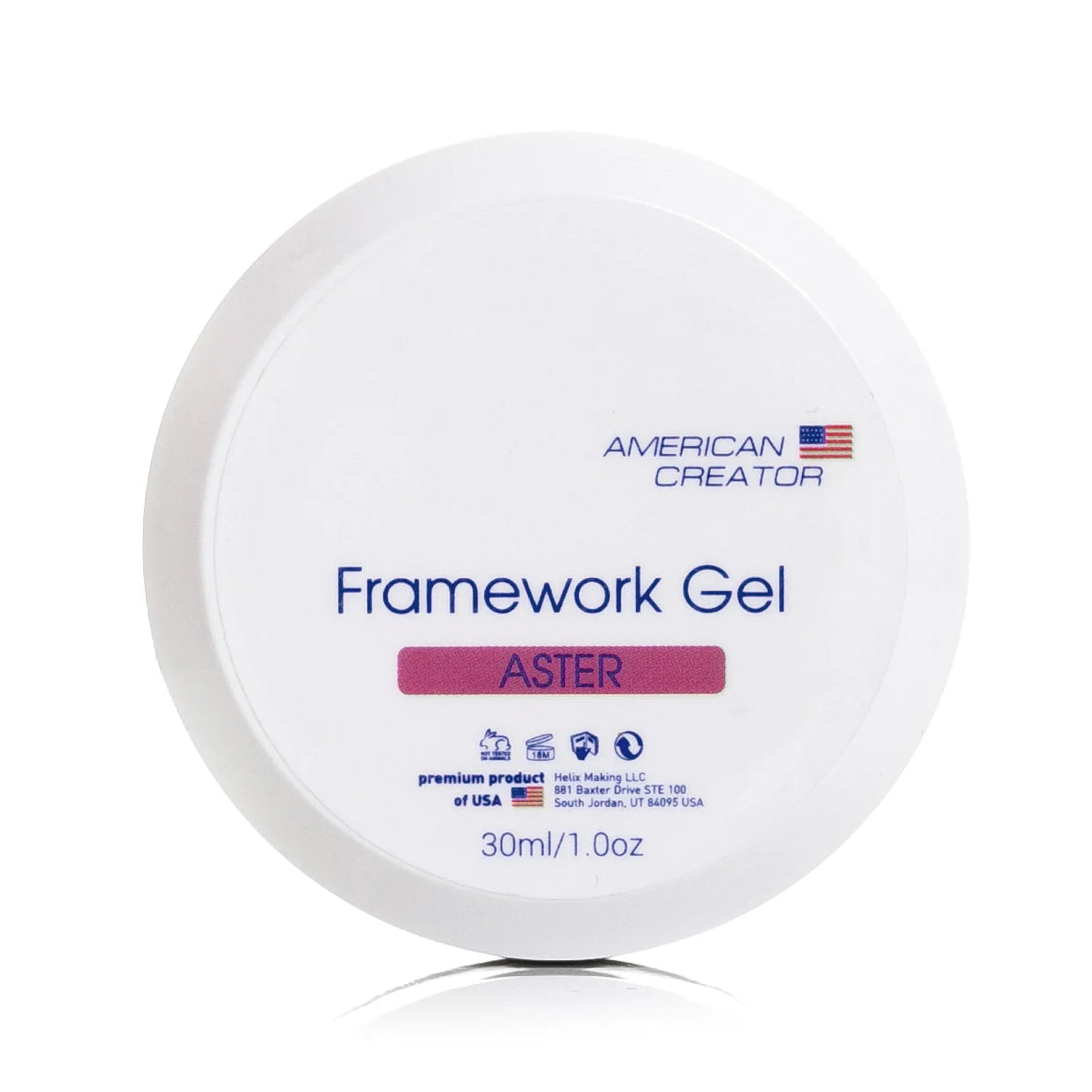 American Creator - Framework Gel Aster (Pink), 30ml