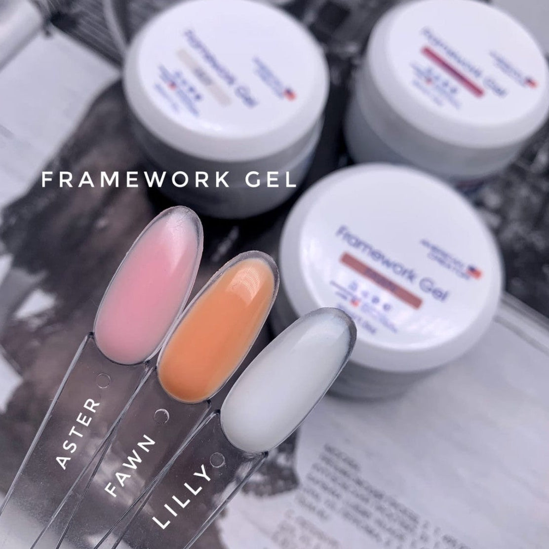 American Creator - Framework Gel Lilly (White), 30ml
