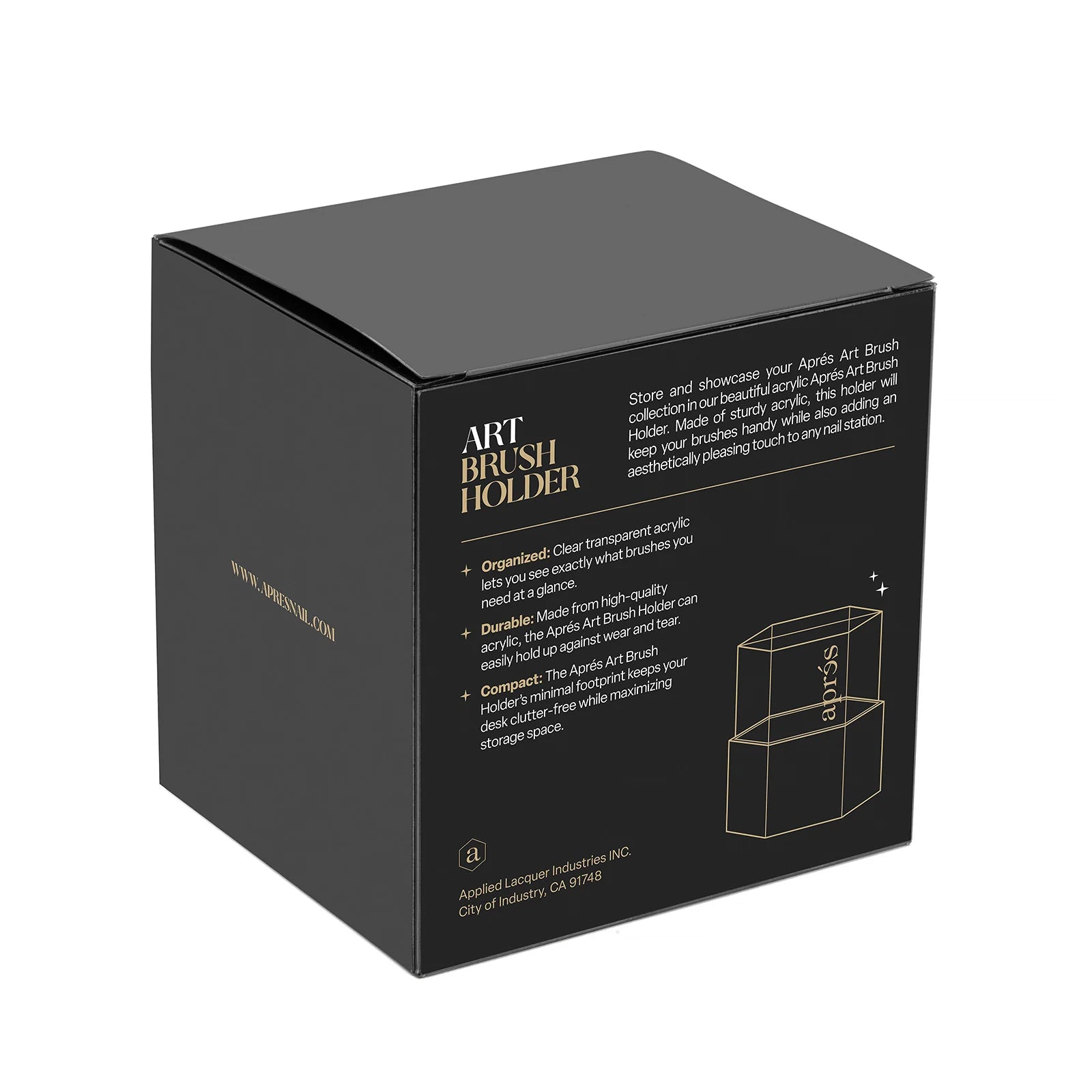 Apres Art Brush Holder Organized