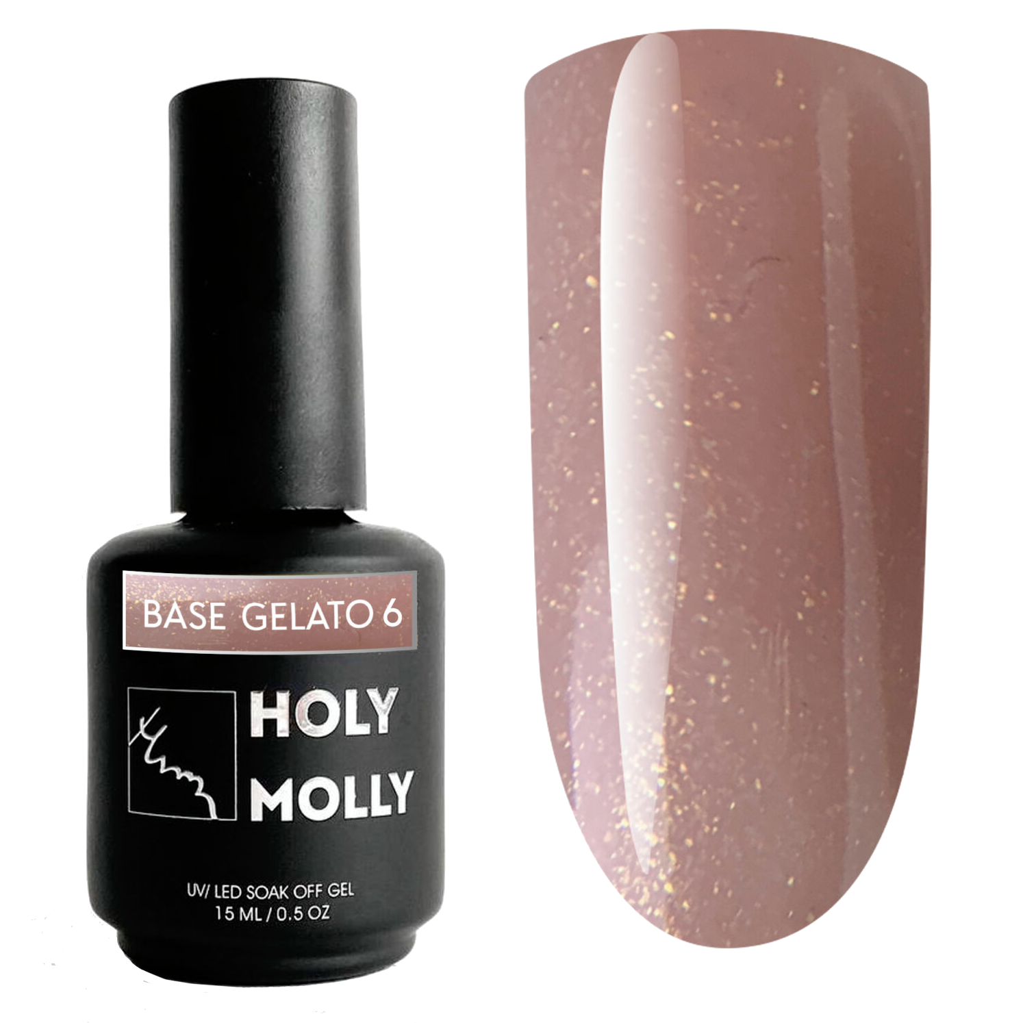 HOLY MOLLY Base Gelato #6, 15ml