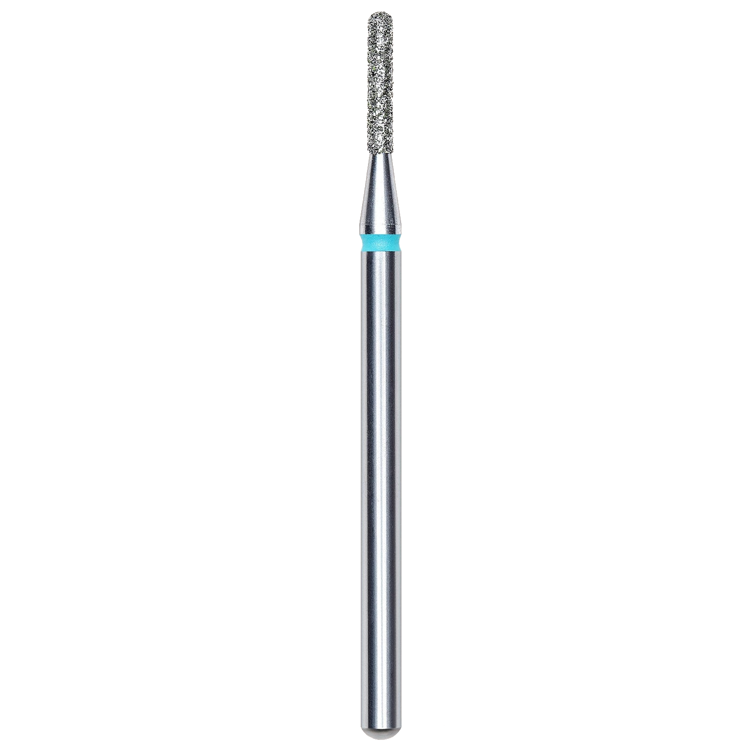 DIAMOND NAIL DRILL BIT, ROUNDED "CYLINDER", BLUE, HEAD DIAMETER 1.4/8MM (FA30B014/8) - STALEKS™