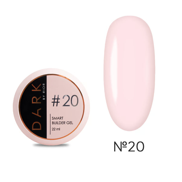 DARK - Smart Builder Gel #20, 22ml and 30ml