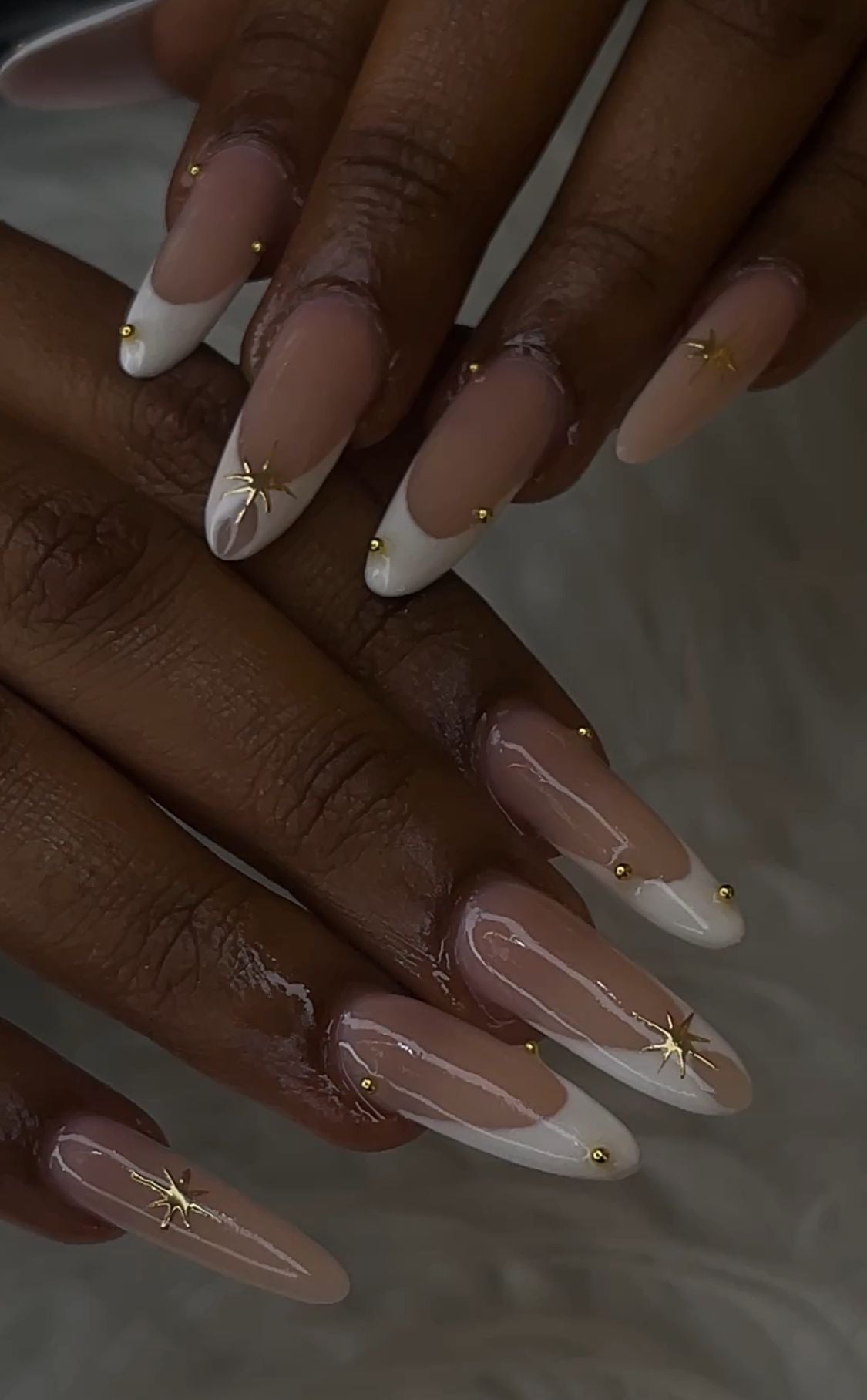 3D Pearl Beads Nail Charms (12 Grid Set) – Gold & Silver