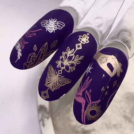 DARK Stamping Polish Silver #03, 108ml