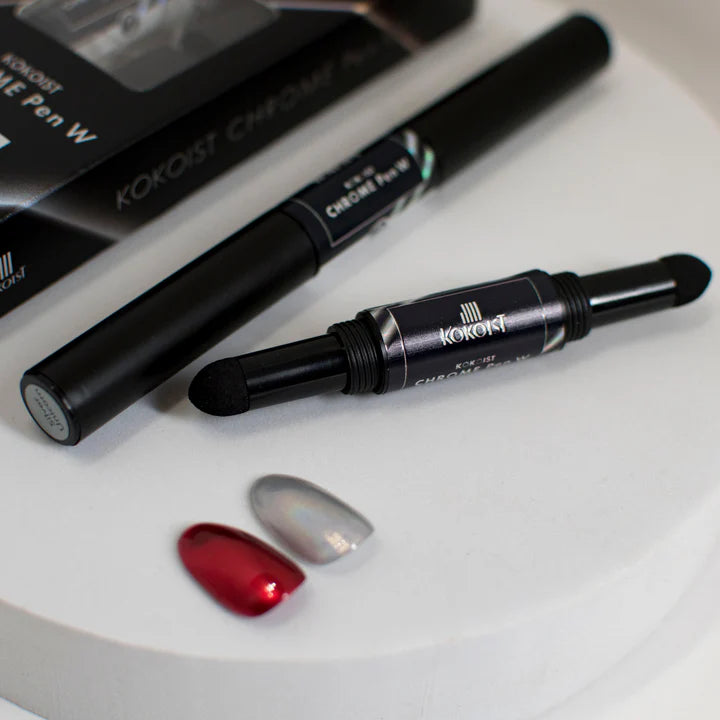 Kokoist - Chrome Pen W 02 Red Metal x Silver Unicorn