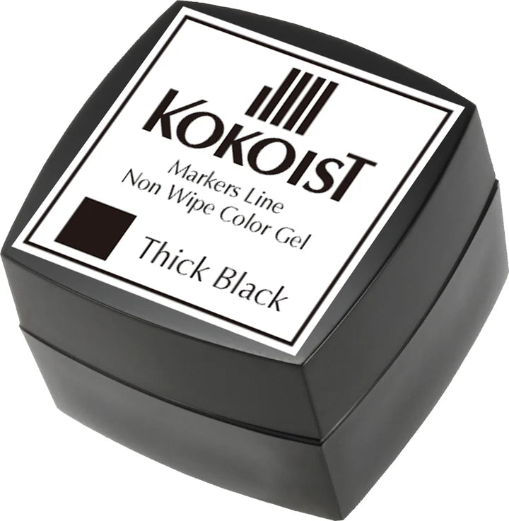Kokoist - ML-02 Markers Line Non Wipe Color Gel Thick Black