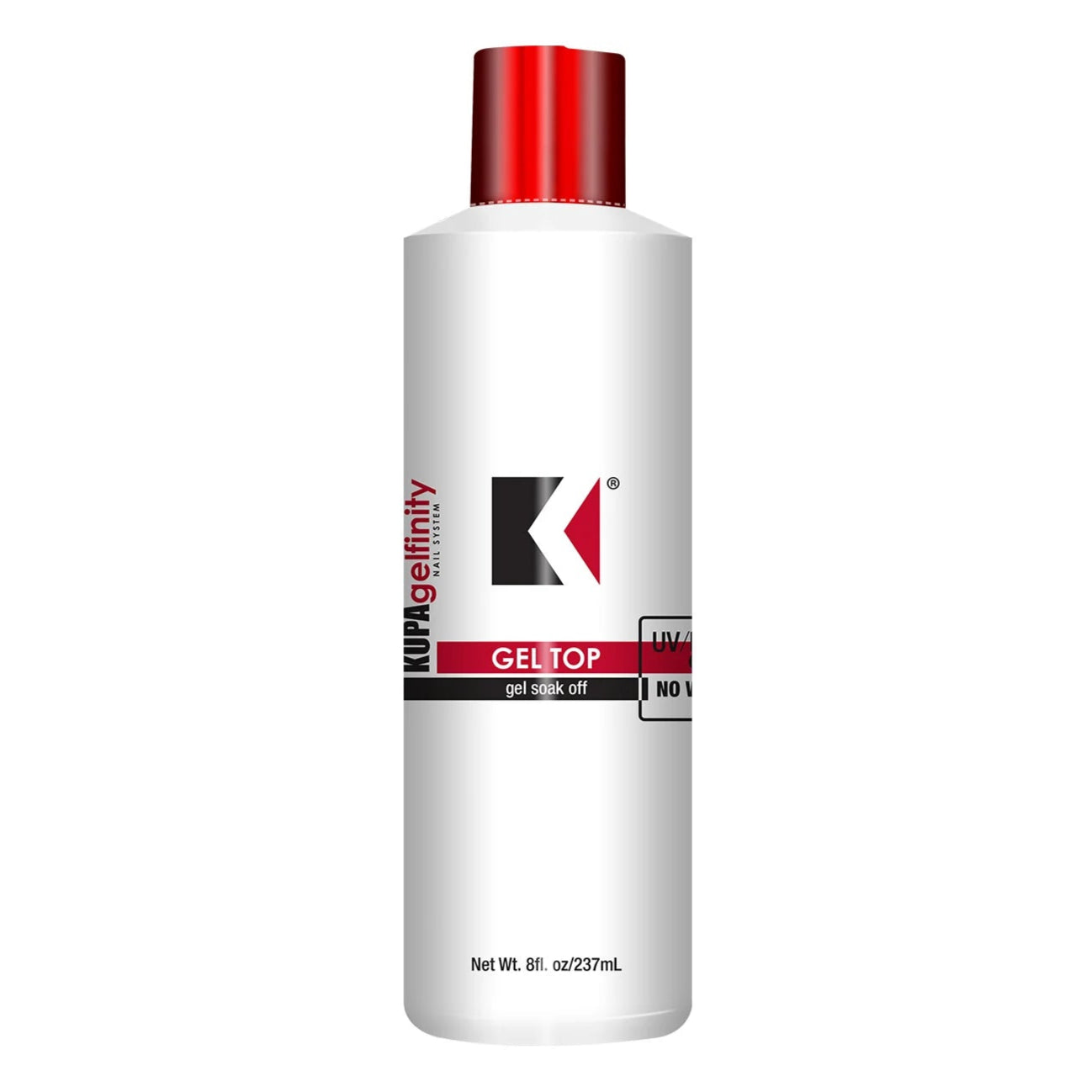 Kupa - Gelfinity Gel Topcoat Gloss Clear, 0.5oz and 8oz