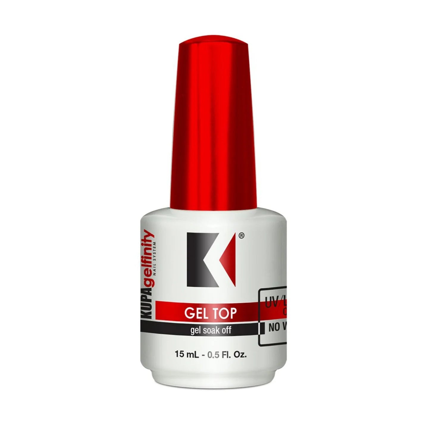 thumbnail image 2 of KUPA GelFinity Gloss Gel Topcoat Bundle - 8 Oz + 0.5 Oz - Clear, Shiny Finish 2 of 5