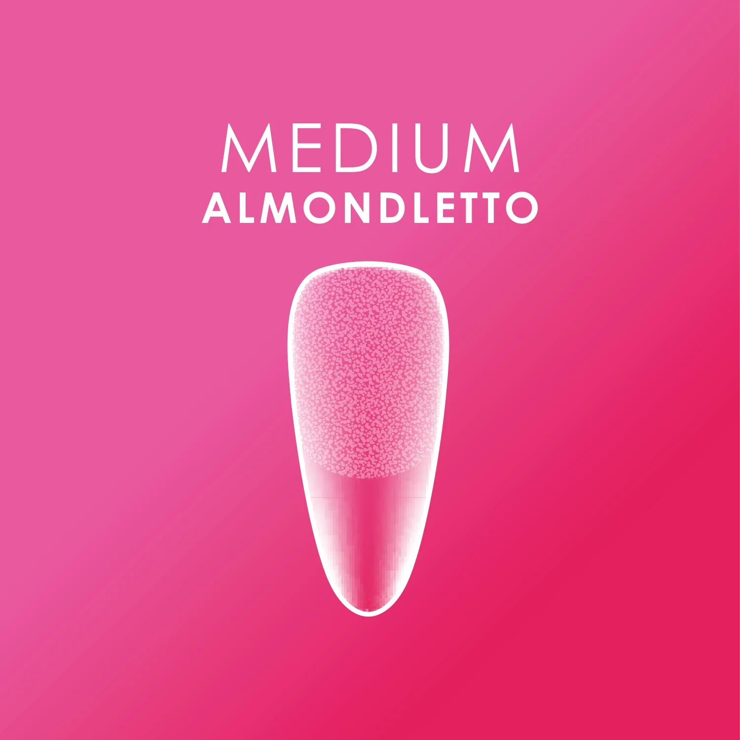 Kupa - Gelfinity EnrichRx Soft Gel Tips Almondletto Medium, 550pc