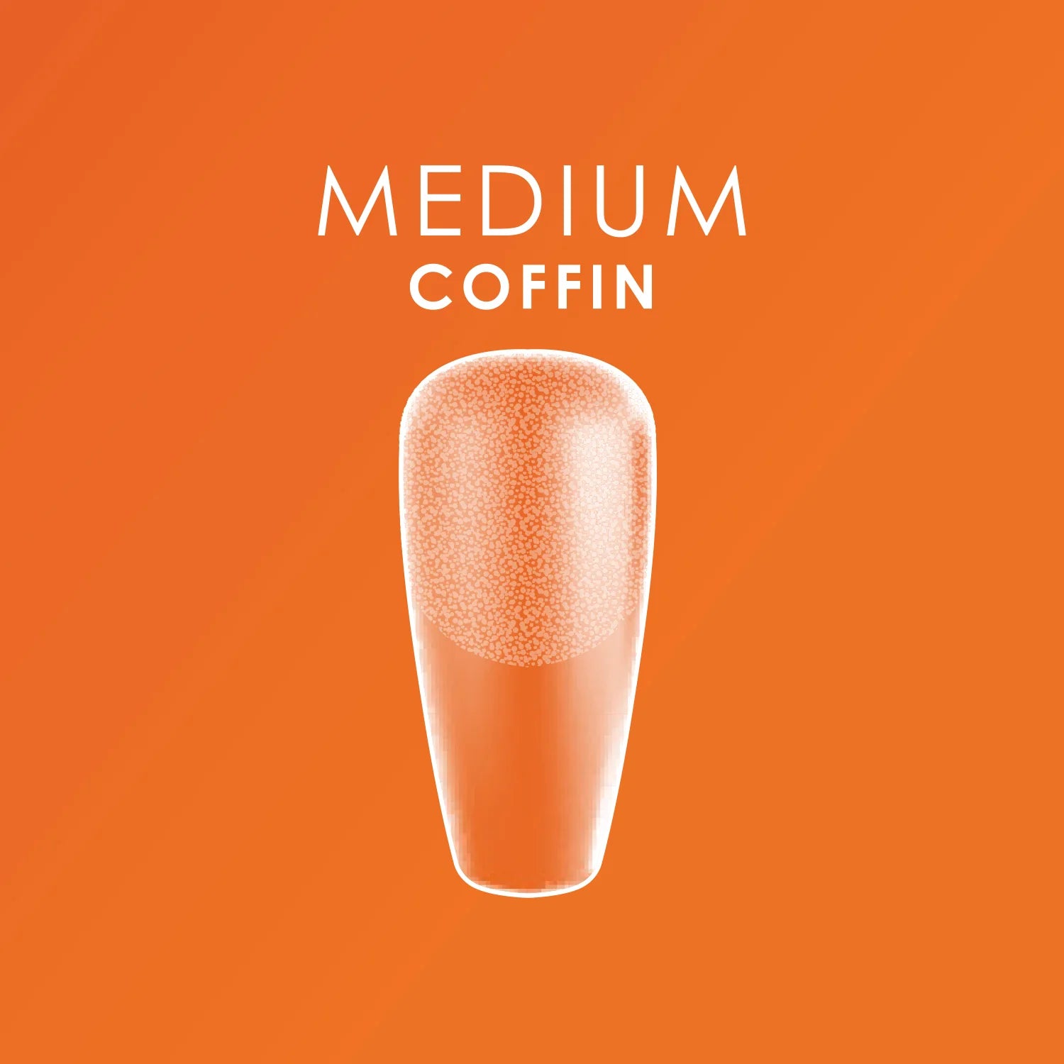 Kupa - Gelfinity EnrichRx Soft Gel Tips Coffin Medium, 550pc