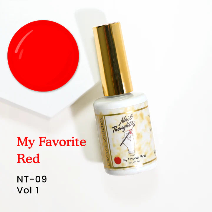 Nail Thoughts - NT-09 My Favorite Red
