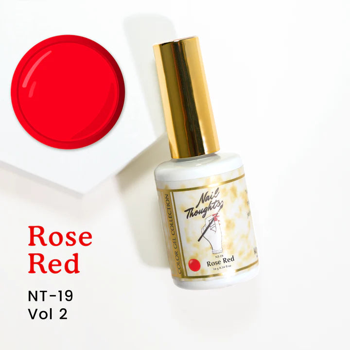 Nail Thoughts - NT-19 Rose Red