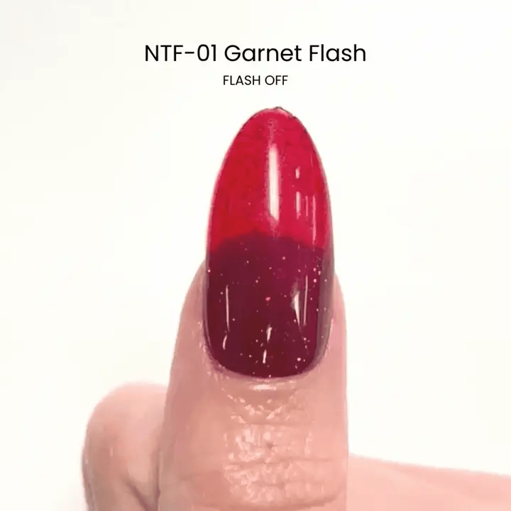 Nail Thoughts - NTF-01 Garnet Flash