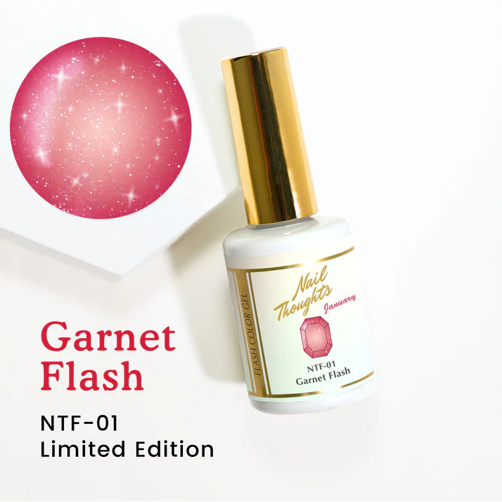 Nail Thoughts - NTF-01 Garnet Flash