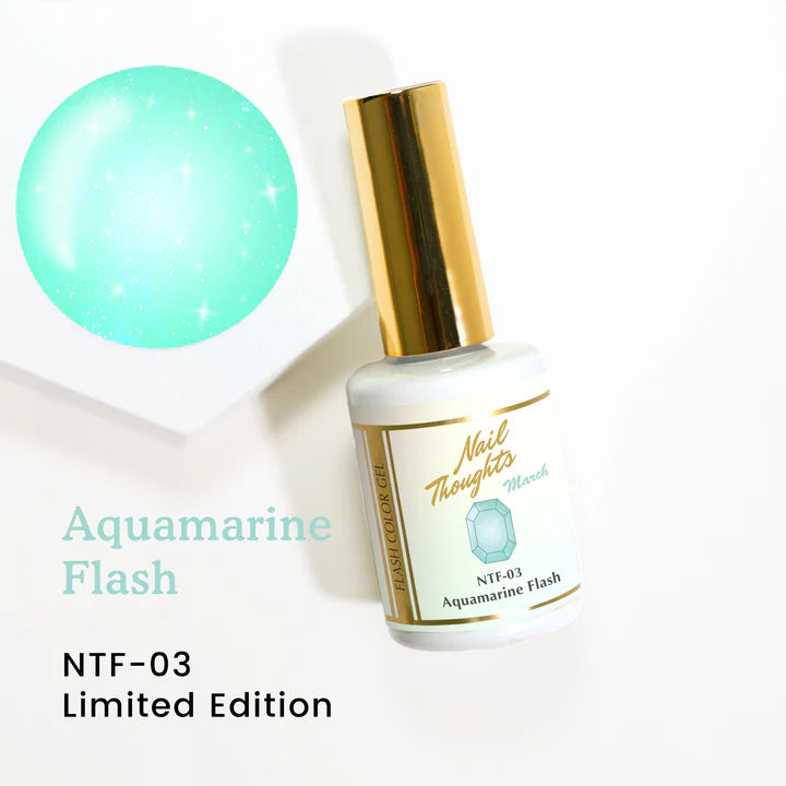 Nail Thoughts - NTF-03 Aquamarine Flash